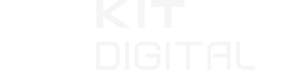 Logotipo kit digital blanco